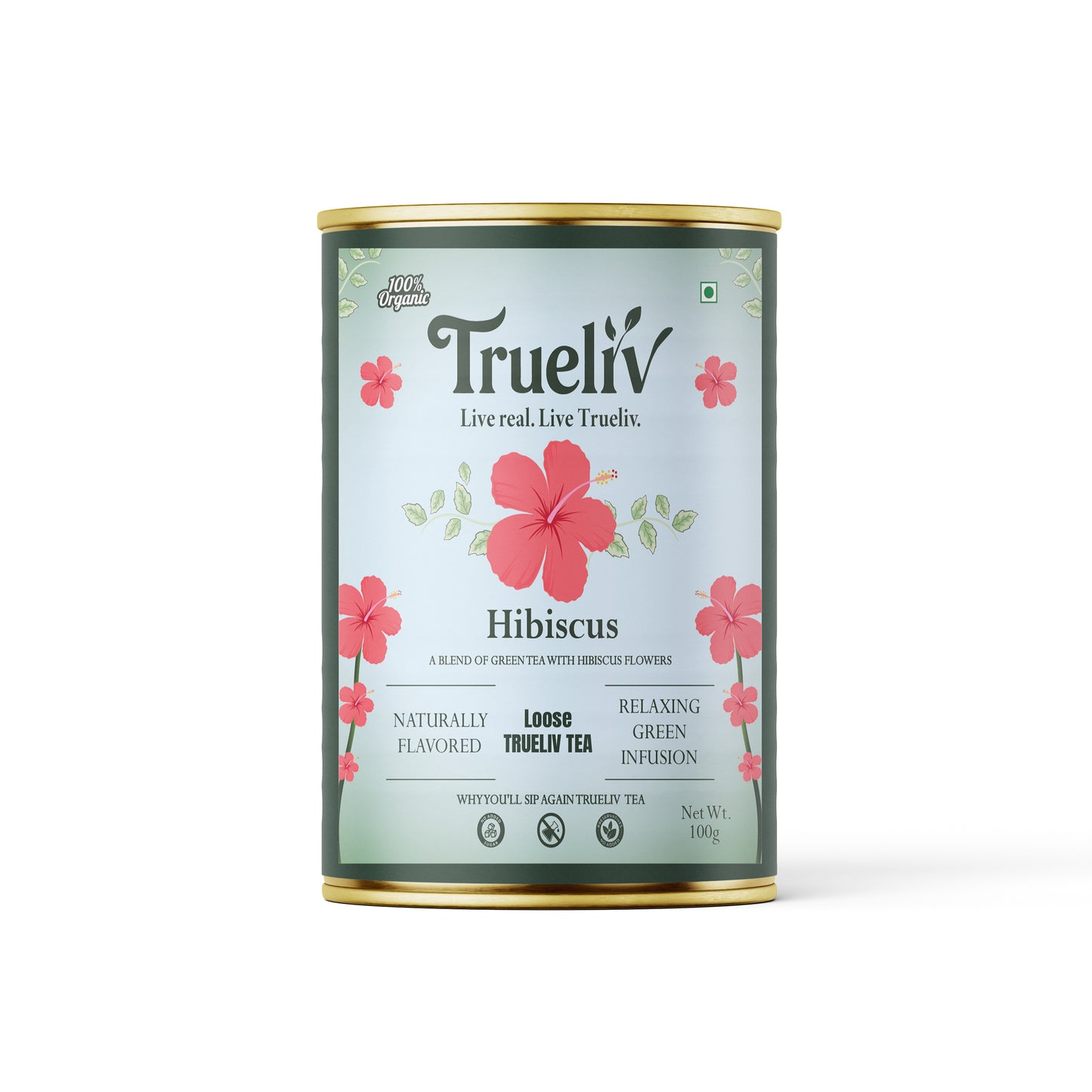 Truliv’s Hibiscus Green Tea