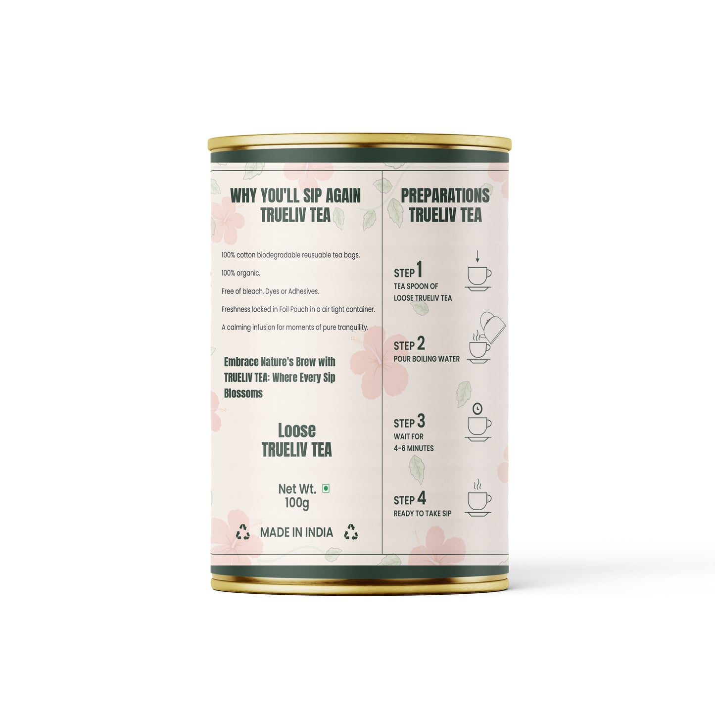 Truliv Hibiscus Floral Tea
