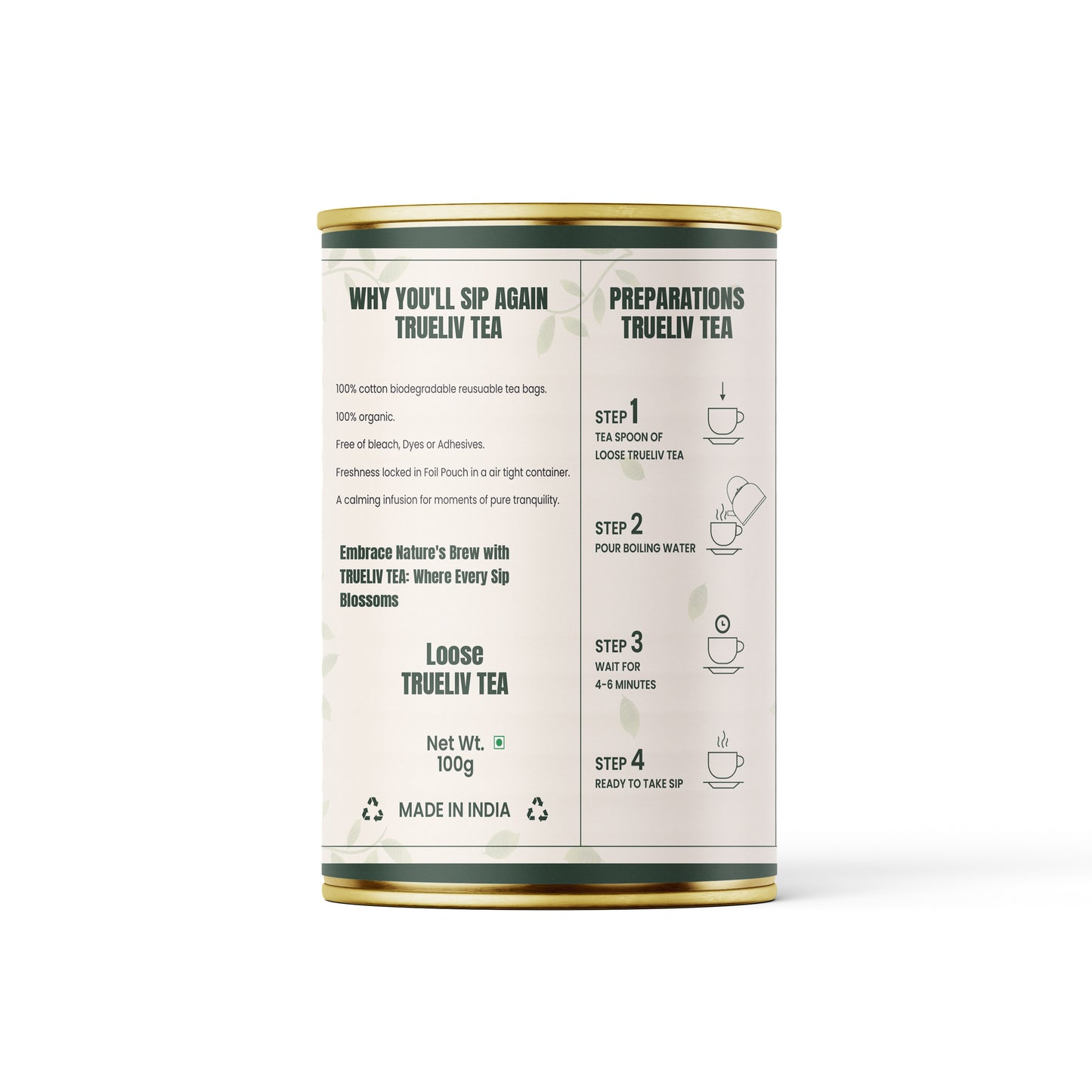 Truliv Mint Green Tea
